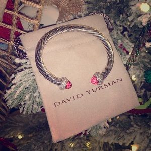 🔮David Yurman Pink Tourmaline Candy Bracelet